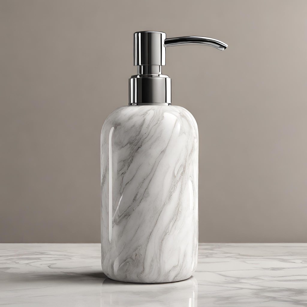 DOSATORE SAPONE MARMO SUBLIMAZIONE DIPPRINT WATER TRANSFER PRINTING DECORAZIONI